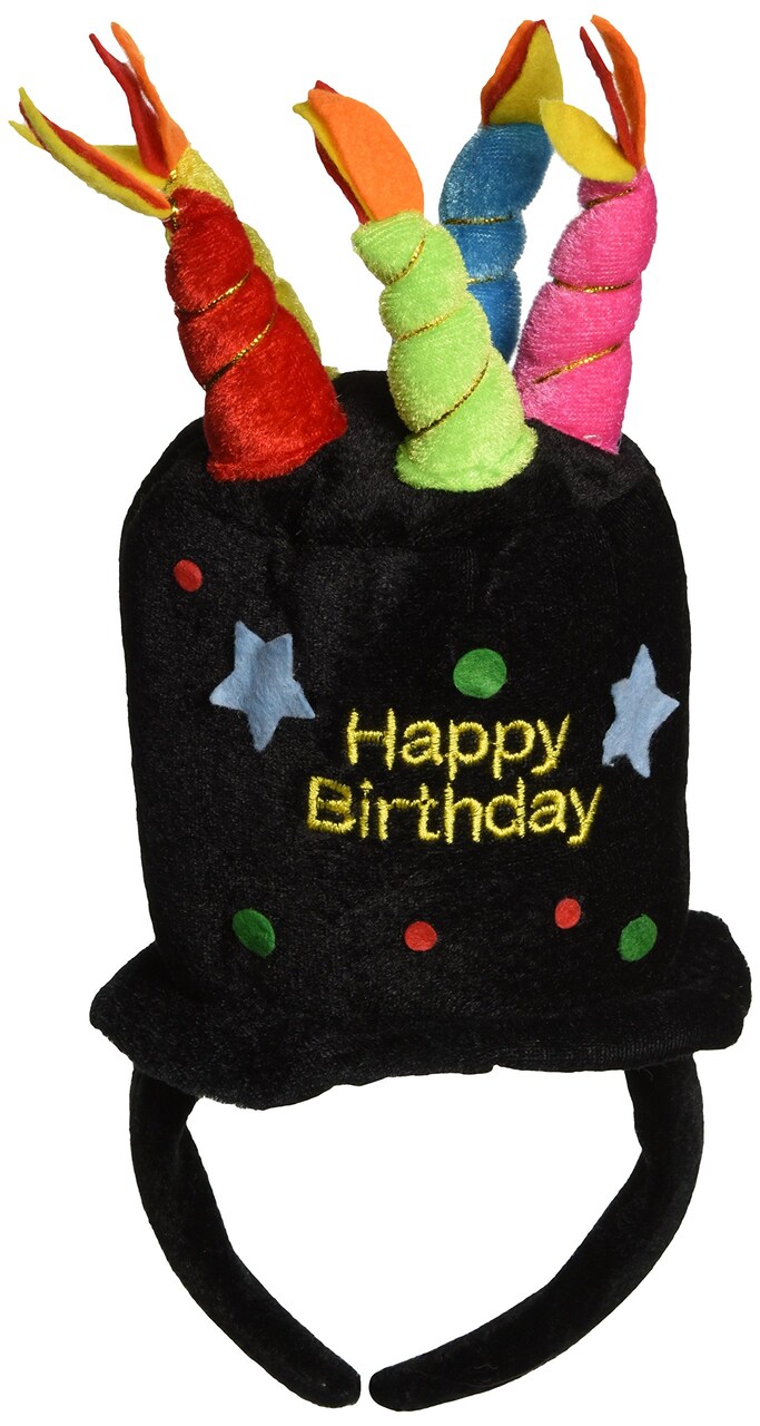 Plush Birthday Cake Headband (Pack of 12)
